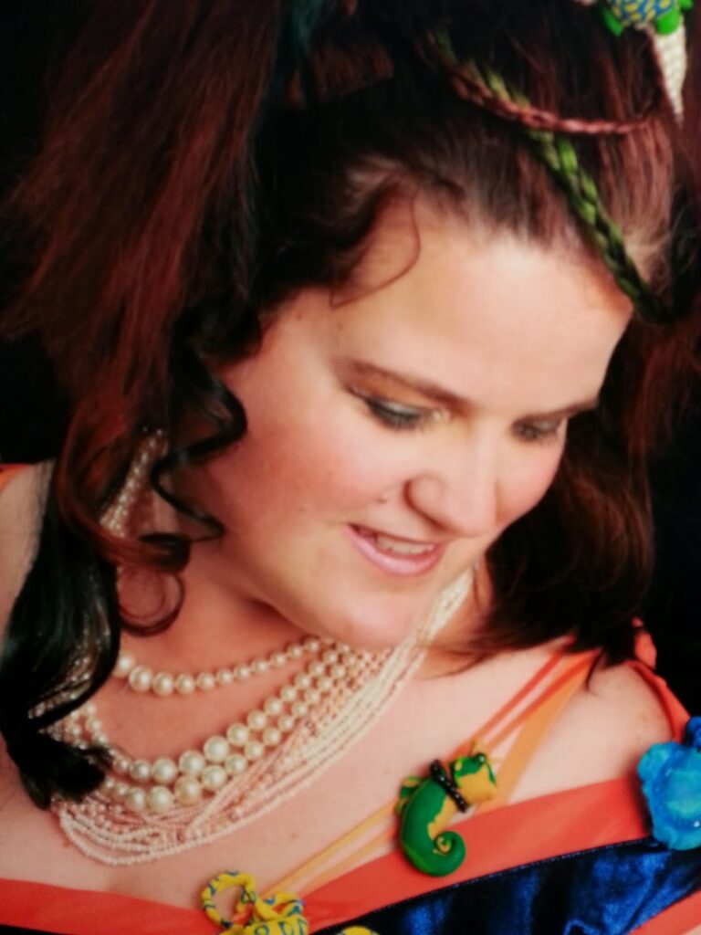 Maile Alicia Designs Miley Maili costume cosplay cecaelia polymer clay design