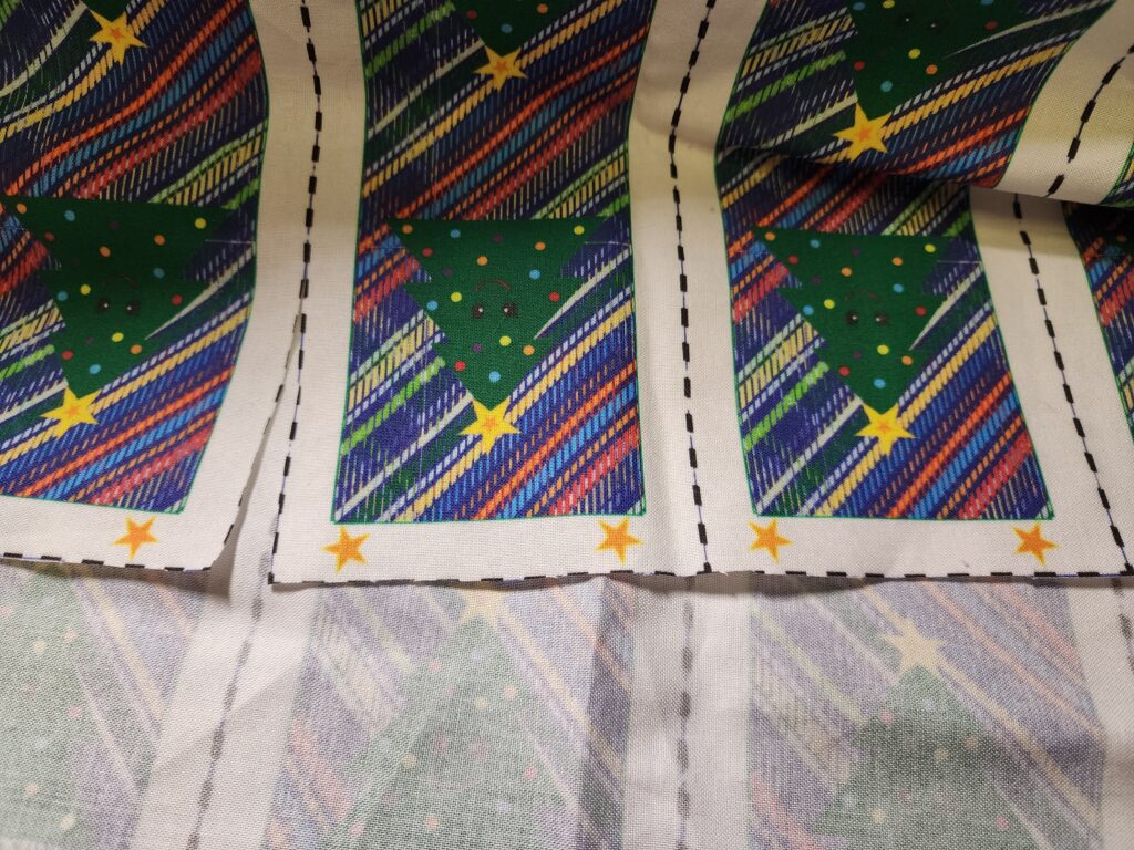 festive children’s apron, holiday kitchen sewing project, kids’ cut-and-sew apron